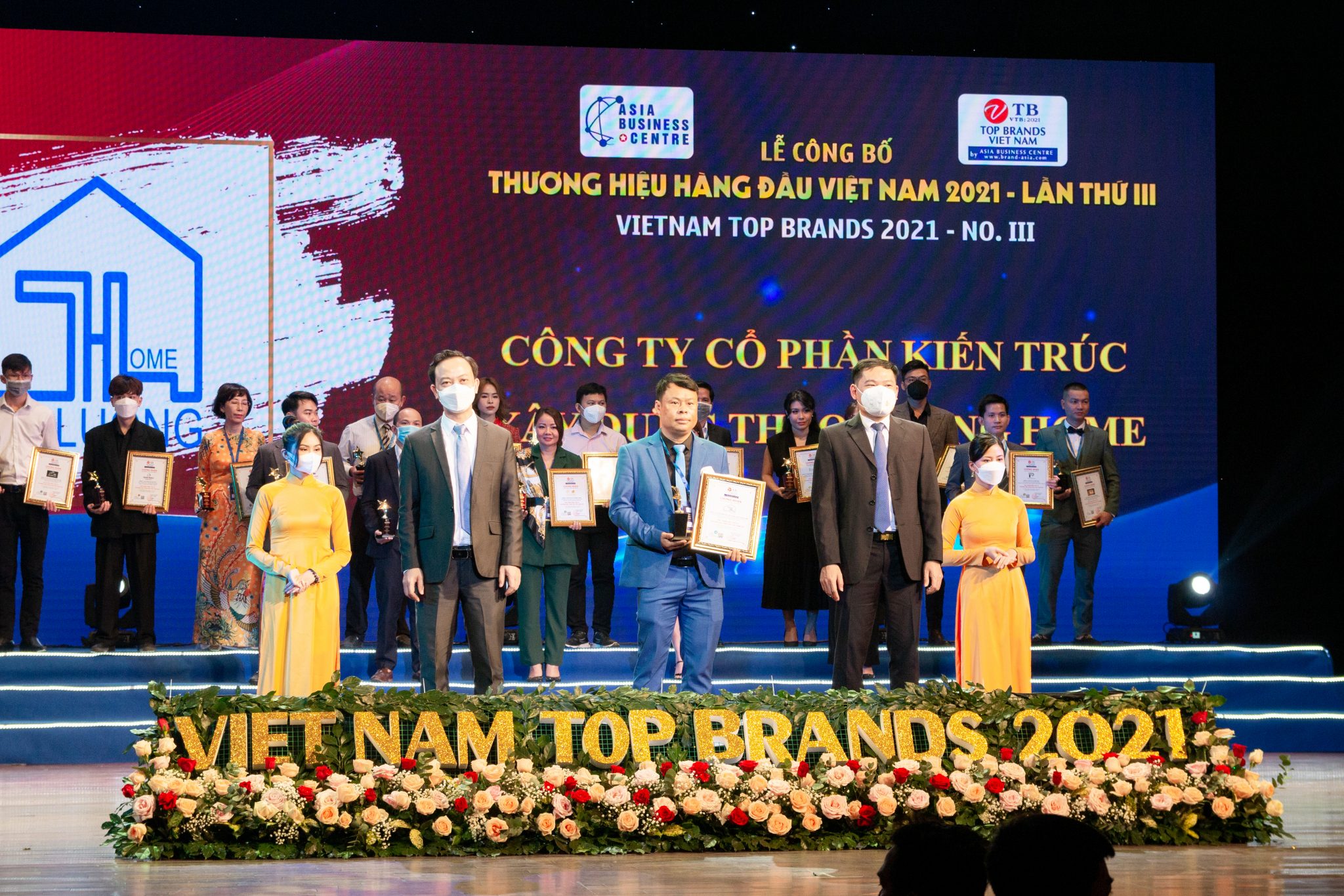 Thảo Lương Home nhận giải thưởng VIETNAM TOP BRANDS 2021